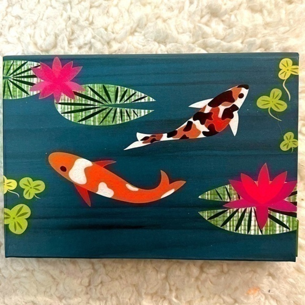 💝3/$14 UWP "Koi" Pop-Up Notepad